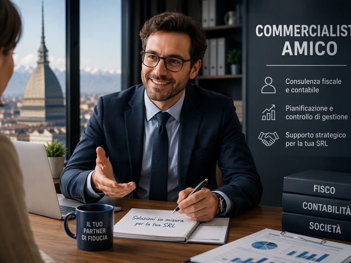 Commercialista SRL Torino: consulenza fiscale e contabile per società